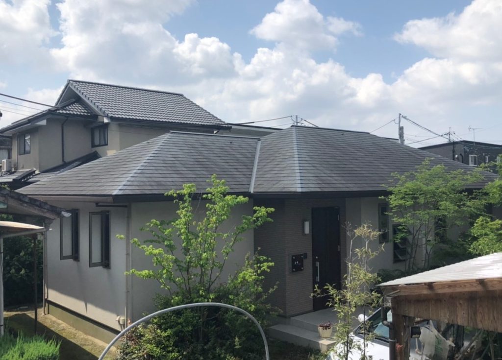 熊本市北区　Ｄ様邸　屋根壁完工(5)